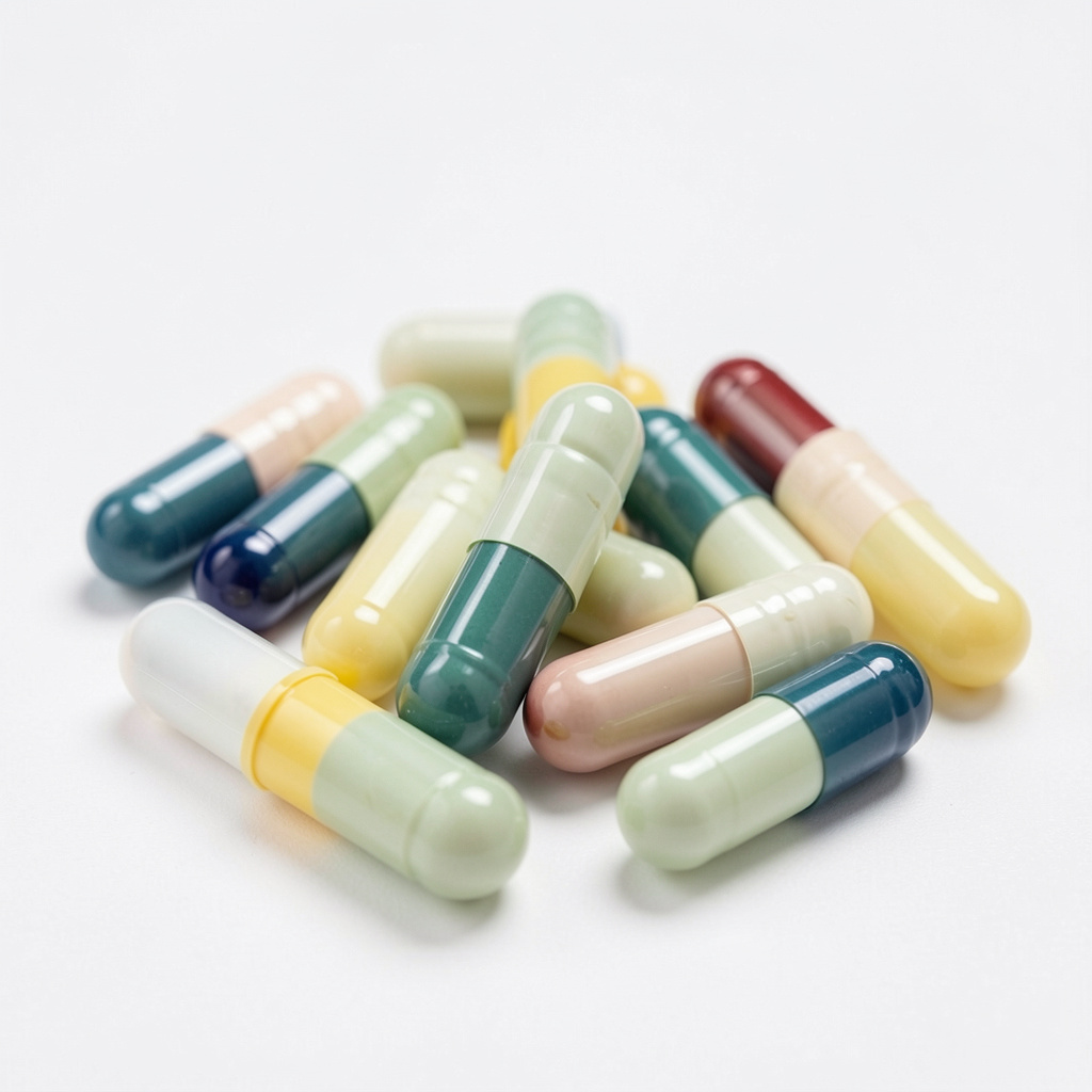 L-Tryptophan amino acid supplement capsules for sleep